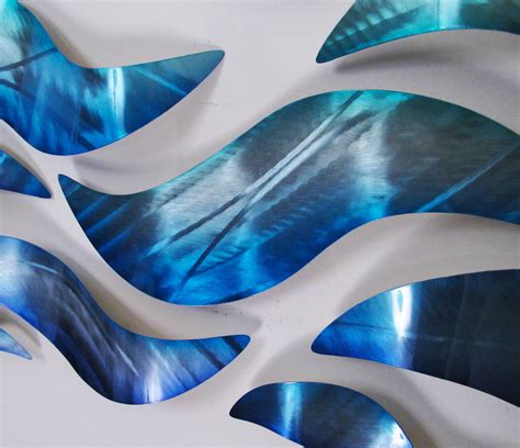 metal wall sculpture by artist